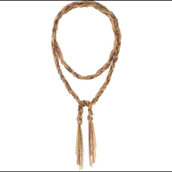 Stella & Dot | Necklace | Adrienne Mixed Gold Chain Necklace - Picture 1 of 16